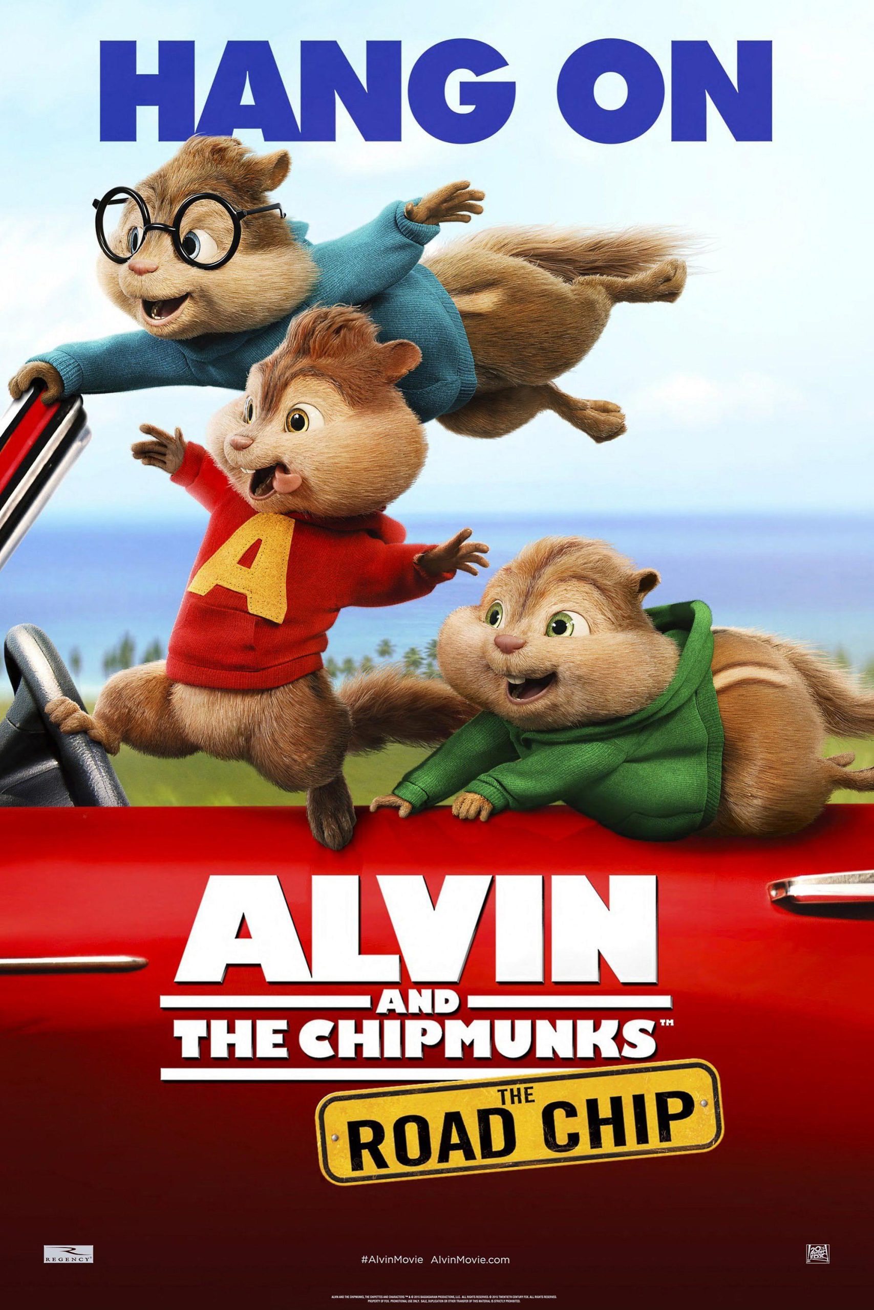   อนิเมะ  Alvin and the Chipmunks: Road Chip หนังการ์ตูน